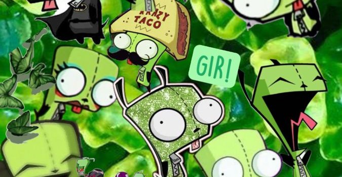 675x1200 GIR FREE WALLPAPER in 2025 | Cute doodle art, Scene wallpaper, Gir invader  zim aesthetic