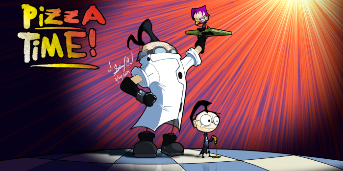 1920x1080 Desktop Wallpaper I Made - it's the Membrane Family! : r/invaderzim