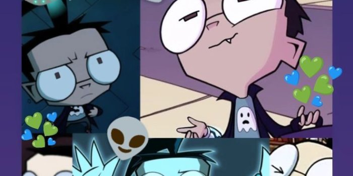 736x1308 Dib Invader Zim