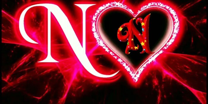 1920x1080 N Name White Letter Red Black Background HD N Name Wallpapers | HD  Wallpapers | ID #77918