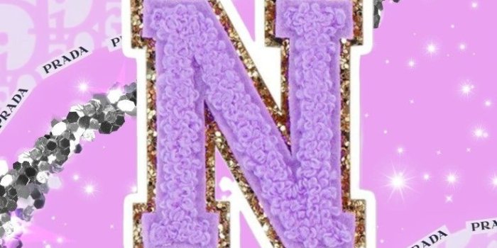 736x1308 Wallpaper letter N