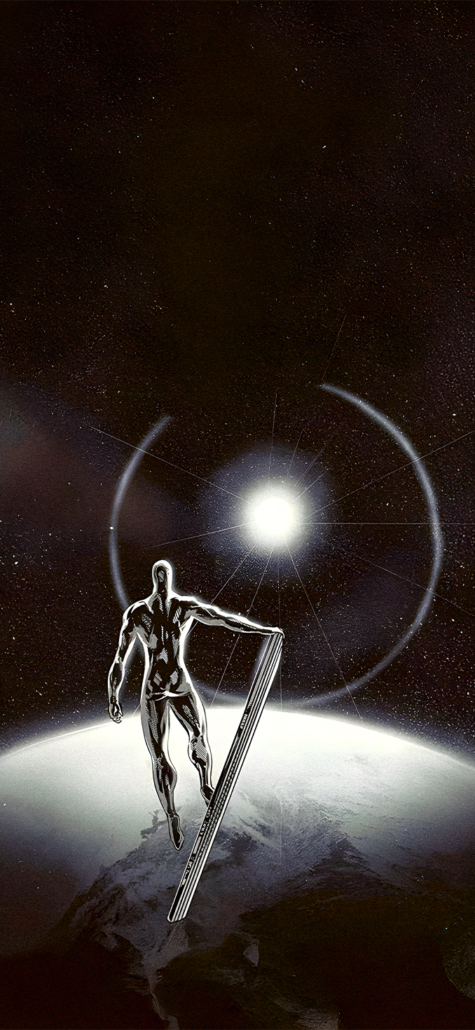 678x1470 Silver Surfer 4k Wallpapers for iPhone