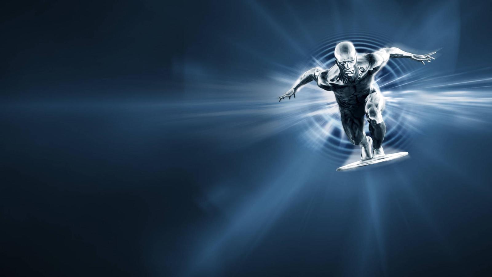 1920x1080 Download The Fantastic Four With Silver Surfer in Epic Battle Pose Wallpaper  | Wallpapers.com