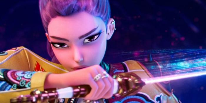 736x1307 Huntrix Wallpaper