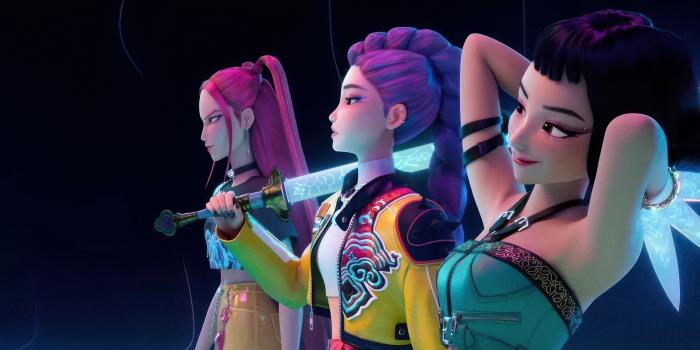 3440x1440 Huntrix Wallpaper 4K, Girl group, KPop Demon Hunters