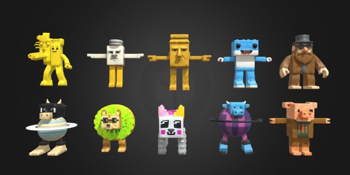 1920x1080 Steal a Brainrot pack 1 - 3D model by yd 3d art (@yd3dart) [b67ea04]