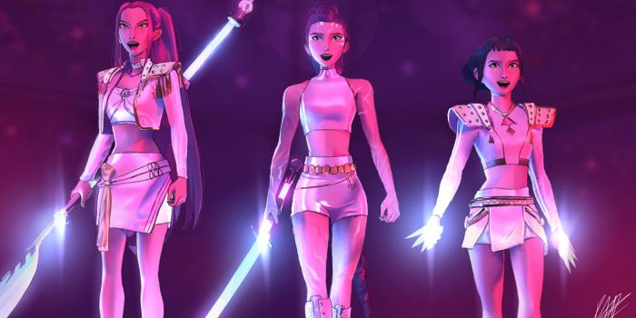 1920x1080 ArtStation - Huntrix Fanart