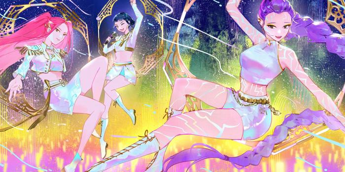 3840x2160 KPop Demon Hunters HUNTR/X Wallpaper 4K HD PC