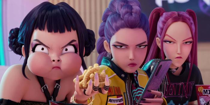 1920x1080 Download Huntrix Animated Characters Wallpaper | Wallpapers.com