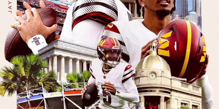 960x1200 Jayden Daniels 8x10 photo rookie washington commanders Redskins NFL MAN/FAN  CAVE | eBay