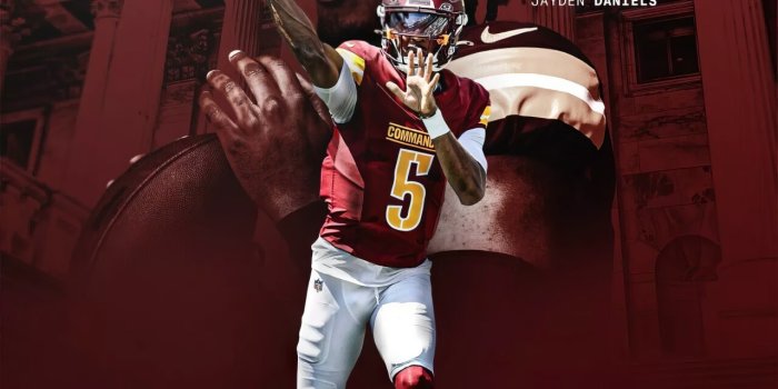 1280x1600 Jayden Daniels Washington Commanders 8x10 NFL Football Photo!