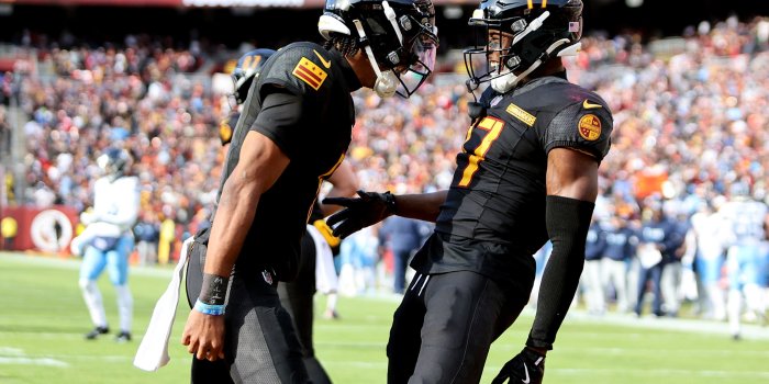 2560x1440 Jayden Daniels to Terry McLaurin connection has blossomed for the  Commanders | WTNH.com