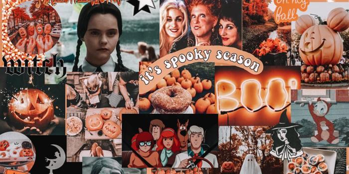 1920x1080 Girl Halloween Autumn Spooky Season Pumpkins Funny Face HD Fall Collage  Wallpapers | HD Wallpapers | ID #90699