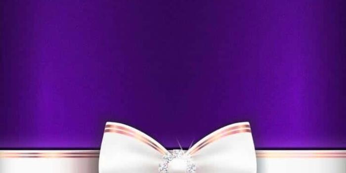 736x1512 Download Elegant Purple Bow Design Wallpaper | Wallpapers.com