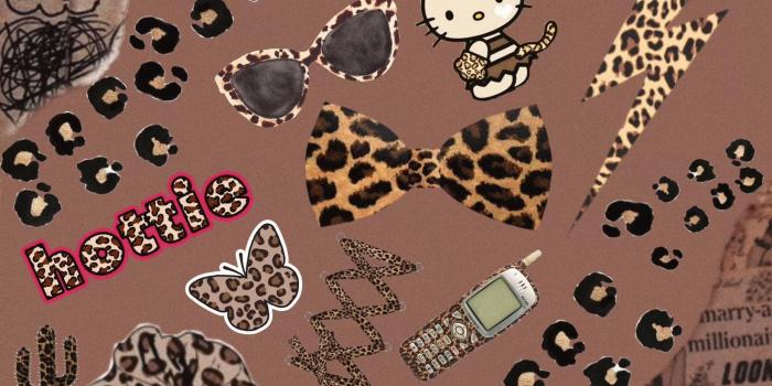 1640x2191 Embrace the Y2K Vibe with Cheetah Print Hello Kitty