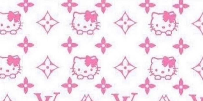 1000x1000 Download Y2k Aesthetic Louis Vuitton Hello Kitty Wallpaper | Wallpapers.com