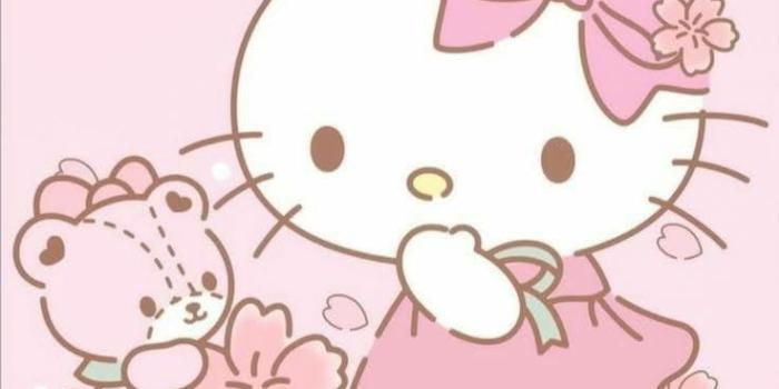 736x1308 Iphone Pink Hello Kitty Wallpaper Pink Y2k Themed Seamless File Digital  Design Png File