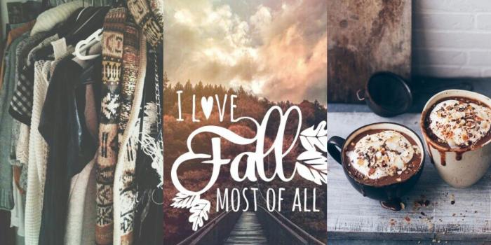 1701x3264 Fall Wallpaper October September Sweater Weather Coffee - Fall Wallpaper  Collage (#1902586) - HD Wallpaper & Backgrounds Download