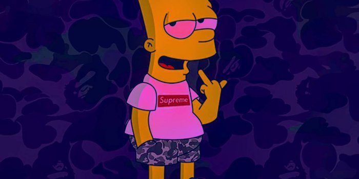 1440x1280 Supreme Bart Wallpapers