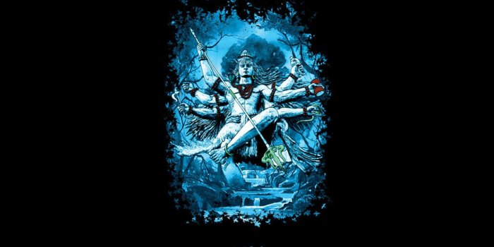 1920x1200 Lord Shiva Nataraj HD Wallpaper With Dark Background
