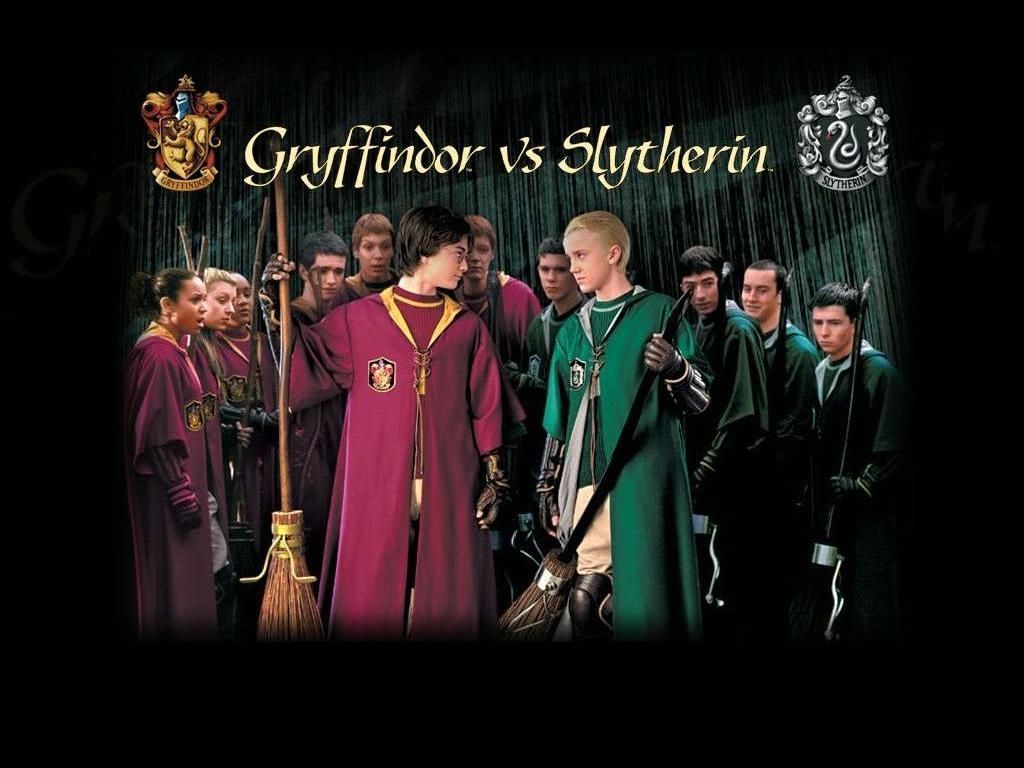 1024x768 Gryffindor vs Slytherin - Quidditch Wallpaper (24332068) - Fanpop