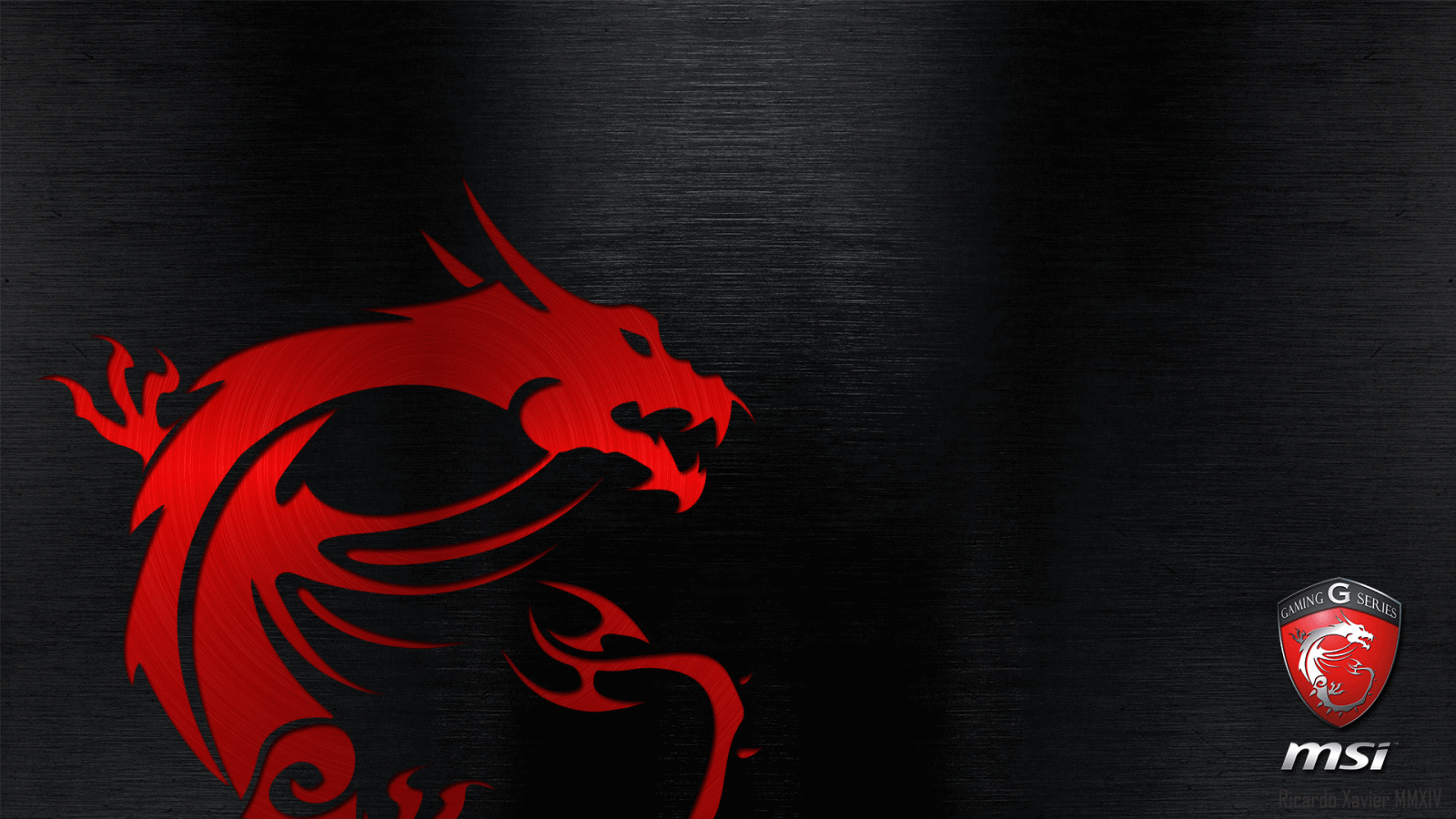 1920x1080 MSI Gaming Wallpaper - red dragon emobossed (1920×1080) | msi in