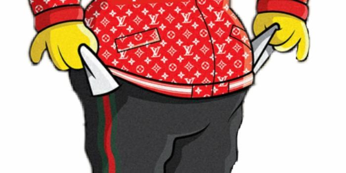 920x2156 bart #simpson #supreme #gucci #sunglasses #rich #trap - Bart Simpson