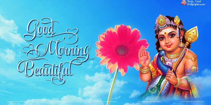 1366x768 Good Morning Hindu God (#544193) - HD Wallpaper Download