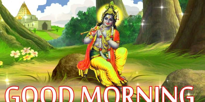 1920x1080 Radha Krishna Good Morning Images Wallpaper Pictures - Good Night