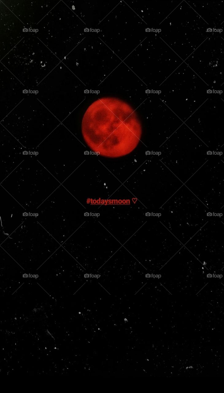 730x1280 Foap.com: Red Moon Wallpaper stock photo by dreamland_