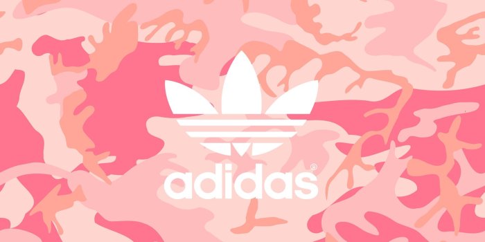 2048x2048 Pink camouflage Adidas background | Wallpapers | Adidas, Camouflage
