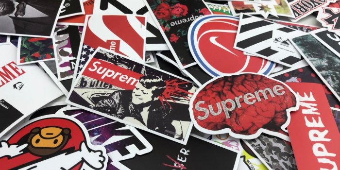 1600x1200 Details about 100 RANDOM Sticker pack Hypebeast, supreme, bape, off