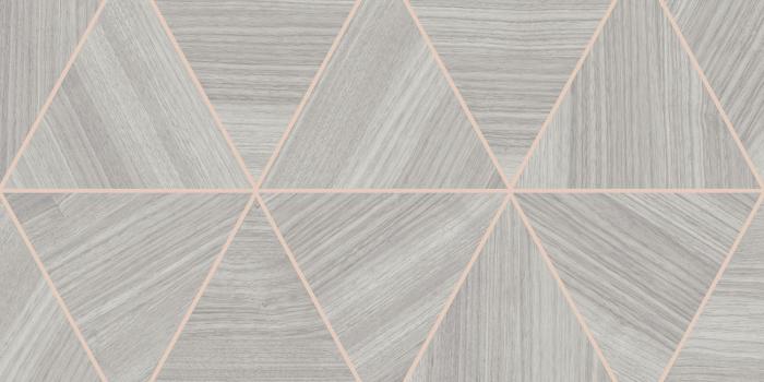 1500x1500 Veneer Triangle Grey And Rose Gold Wallpaper