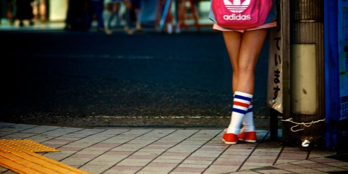2464x1632 legs, women, Japan, Tokyo, pink, Adidas, socks, asians, back pack