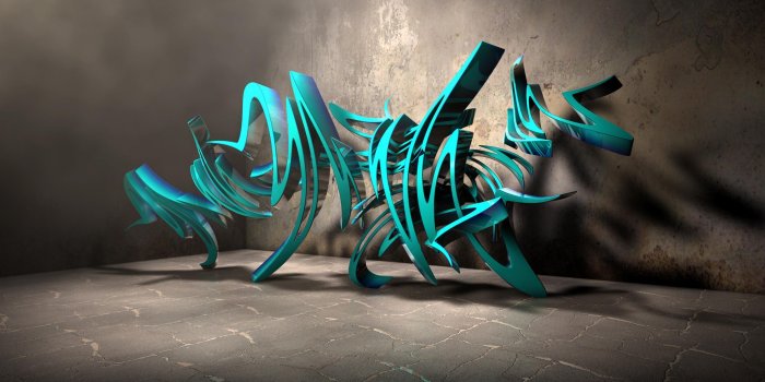 2560x1600 More Wallpaper Collections - Graffiti 3d Art (#83829) - HD Wallpaper
