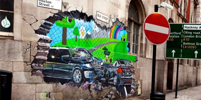 1456x900 Street Art Motorola 3D Graffiti Wallpaper | Wallpapers Screen