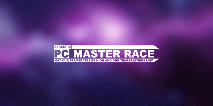 3840x2160 4K] Purple PCMR Wallpaper : pcmasterrace