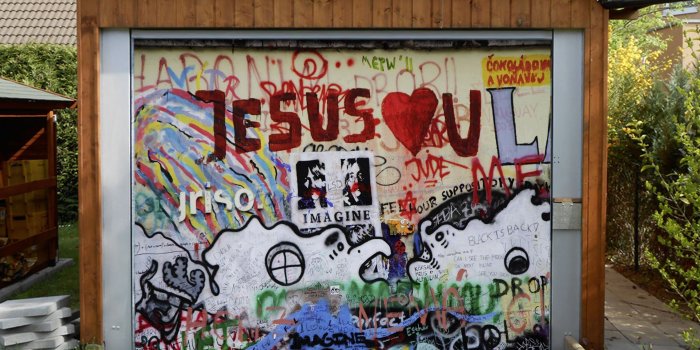 2626x1650 3D Graffiti Art 29 Garage Door Mural | AJ Wallpaper