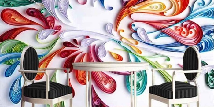 1000x999 Amazon.com: hwhz Custom Mural Wallpaper Modern Fashion Simple 3D