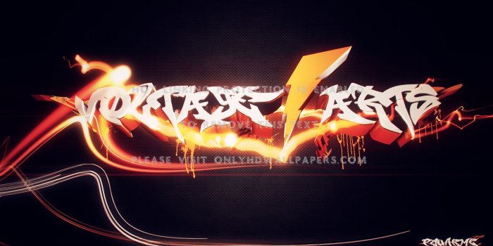 1920x1080 Art abstract 3d graffiti