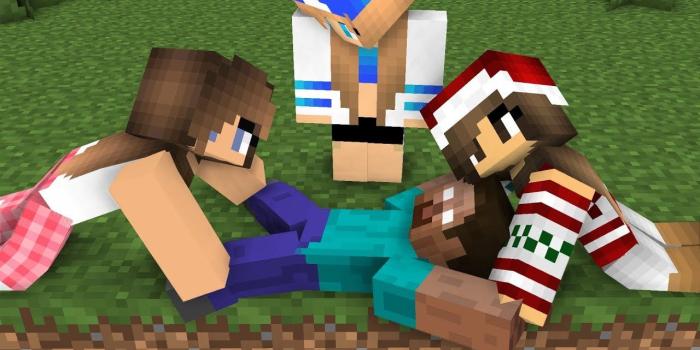 1280x720 Cute Girl Minecraft Wallpaper | Amatwallpaper.org