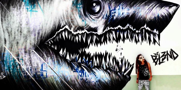 2048x1411 Dj Bl3nd, graffiti HD wallpaper | Wallpaper Flare