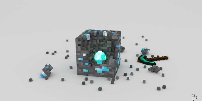 3554x1999 Diamond Ore ❤ 4K HD Desktop Wallpaper for 4K Ultra HD TV • Dual