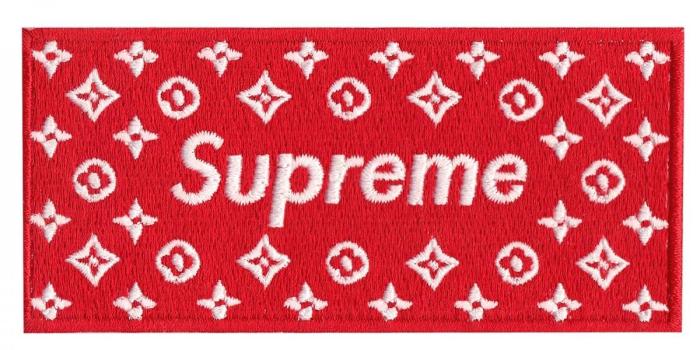 1200x1200 LV Red Supreme Logo - LogoDix