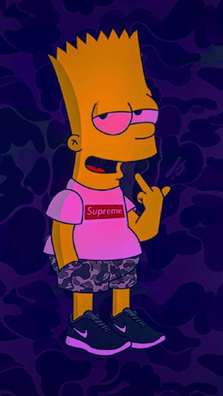 720x1280 Dope Bart Simpson Supreme Wallpapers - Top Free Dope Bart Simpson