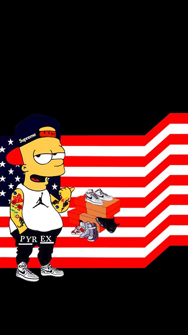 750x1334 Dope Bart Simpson Wallpapers - Top Free Dope Bart Simpson