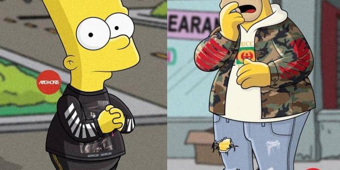 1080x1080 Bart or Homer. @machonis #Cultureandvibes | Art in 2019 | Simpsons