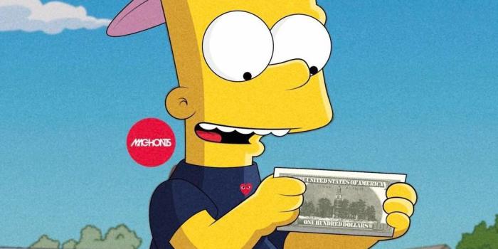 1080x1080 Bart Simpson Wearing Brands Wallpapers - Top Free Bart Simpson