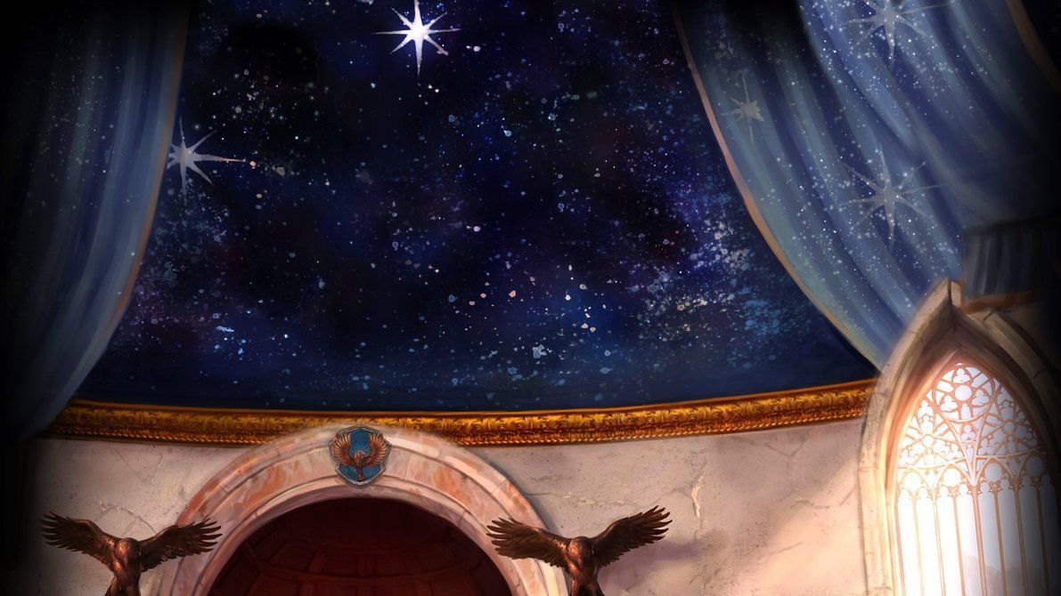 1191x670 Pottermore Background: Ravenclaw Common Room 3 by xxtayce on