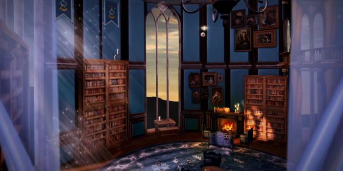 2048x1153 Ravenclaw common room | Ravenclaw in 2019 | Common room, Ravenclaw